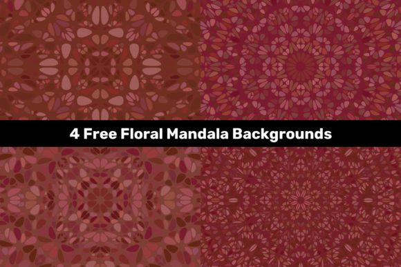 4 Free Stone Mandala Backgrounds: A Designer's Toolkit