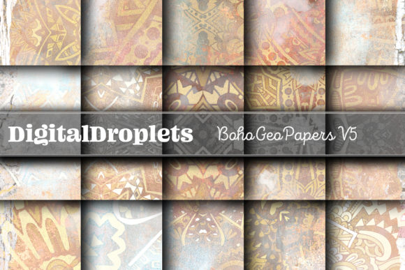 Boho Geo Papers Vol. 5: Your Next Design Obsession