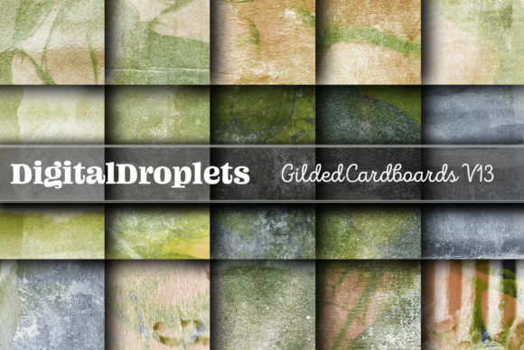 Gilded Cardboards Vol. 13: Textured Foundations for Authentic Design