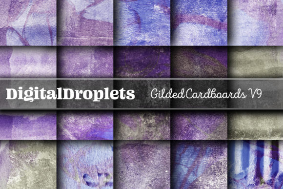Gilded Cardboards Vol. 9: A Vintage Texture Collection for Authentic Design
