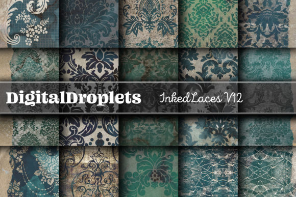 Inked Laces Vol. 12: Vintage Charm for Modern Projects