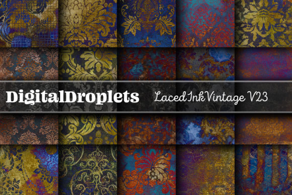 Laced Ink Vintage Vol. 23 | Collection Paper Set