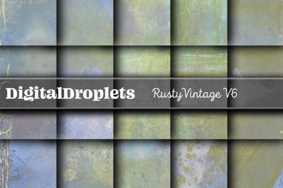 Rusty Vintage Papers Vol. 6: Textured Backgrounds for Authentic Projects