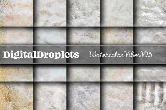 Watercolor Vibes Vol. 25 | Collection: Authentic Texture for Modern Design